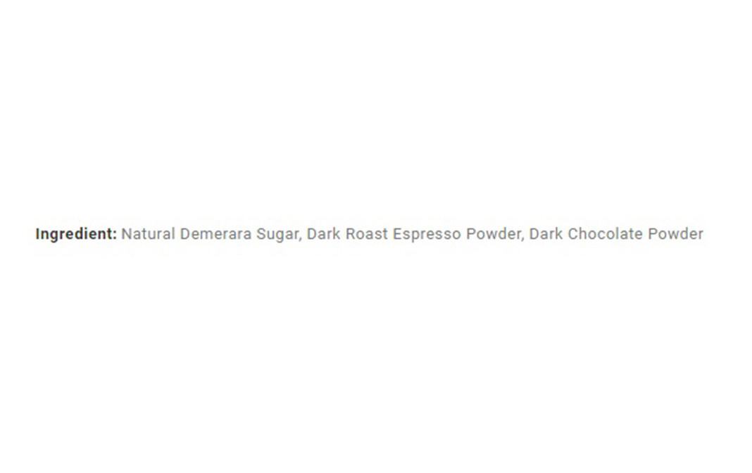 Artisan Palate All Natural Espresso & Dark Chocolate Demerara Sugar   Glass Jar  150 grams